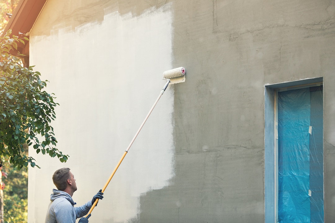 Peinture décorative pour façade près de Royan